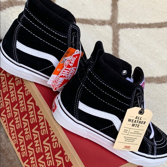 VANS SK8-HI MTE BLACK/TRUE WHITE WMNS - Picture 6 of 16